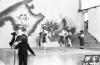 Fotos Cossiers. Assaig al corral del Bar Amengual. Finals dècada 1950. Algaida