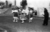 Cossiers. Corral del  bar Amengual. Finals dècada de 1950.