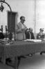 Societat. Lliuramente de diplomes, a les escoles. Principi dècada 1960.