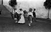 Cossiers. Corral del  bar Amengual. Finals dècada de 1950.