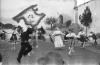 Cossiers. Corral del  bar Amengual. Finals dècada de 1950.