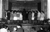 Sociedad. Entrega de premios. Teatro Acción Católica. Década 1960.