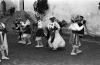 Cossiers. Corral del  bar Amengual. Finals dècada de 1950.