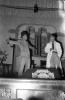 Funció teatral i musical al teatre d'Acció Catòlica.Principis 1950. Funció teatral i musical.