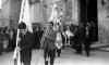 Societat. Pujada de la Mare de Déu de la Pau cap a Castellitx, gener de 1961.