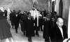 Societat. Pujada de la Mare de Déu de la Pau cap a Castellitx, gener de 1961.
