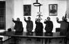Societat. Acte falangista a la Casa de la Vila. Dècada1970.