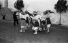 Cossiers. Corral del  bar Amengual. Finals dècada de 1950.