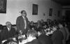 Sopar d´acomiadament al vicari Joan Puigrós Sbert. Sopar a l´hostal de can Tugores.